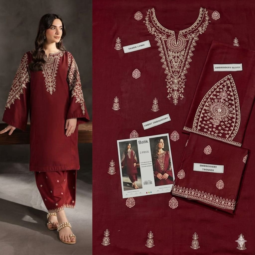 Elegant 2PC Lawn Suits