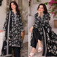 Women's Black Lawn Suit – Modern & Comfortable