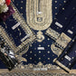 LUXURY Heavy Embroidered Chiffon Party Wear Dress With Chiffon Embroidered Dupatta (Unstitched)