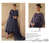 Digital printed lawn 3pc